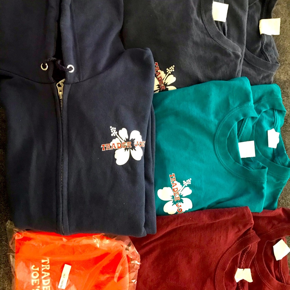 Trader Joe’s T Shirts/Hoodies Bundle